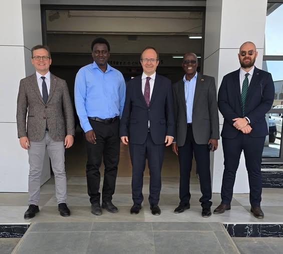 Together with H.E. Ambassador F. Türker Oba, we visited Edward Francis Small Teaching Hospital (EFSTH).